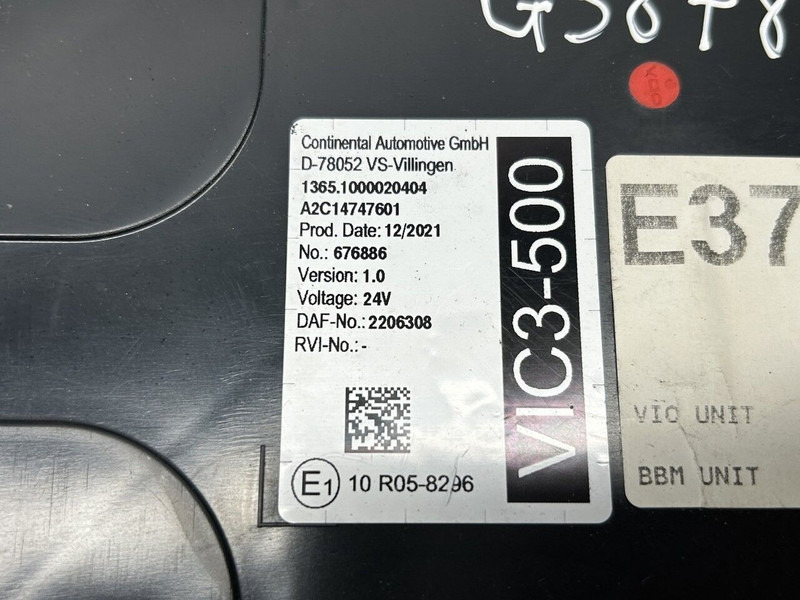 DAF ignition set 480HP/530HP - ECU for Truck: picture 4 DAF ignition set 480HP/530HP - ECU for Truck: picture 4