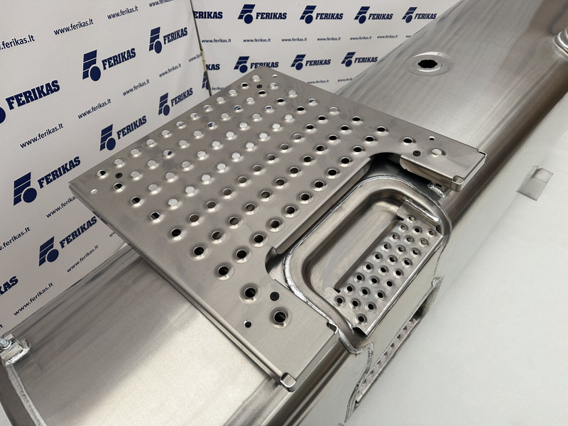 New Fuel tank for Truck Volvo New aluminum fuel tank 870L: picture 6