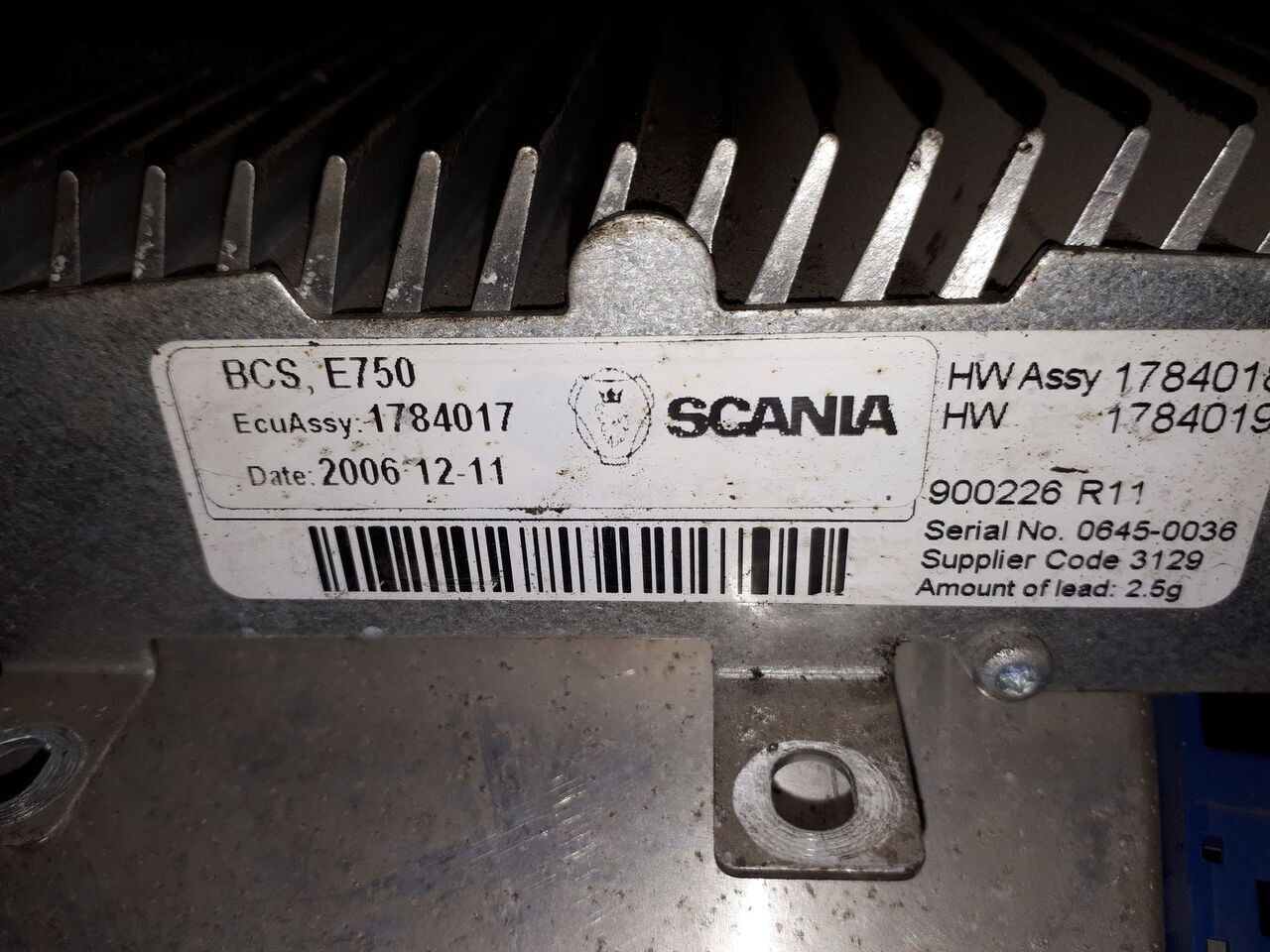 ECU for Bus WABCO 1784017. 900226R11. 1759396. 75228-C3B . 176955: picture 10