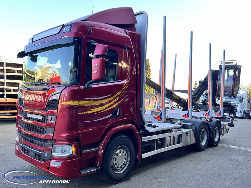 Scania R650 V8 NGS 6x4, Retarder, Jonsered ('19) - Timber truck, Crane truck: picture 3 Scania R650 V8 NGS 6x4, Retarder, Jonsered ('19) - Timber truck, Crane truck: picture 3