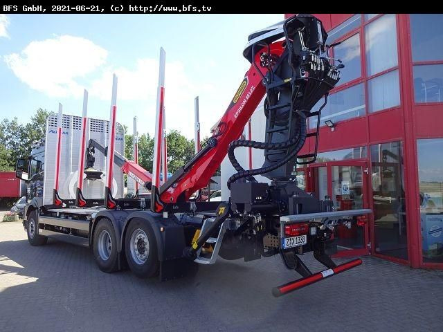 MAN TGS (TG3) 26.510 6x4H-4 BL CH Kurzholz Bio Öl - Timber truck: picture 3 MAN TGS (TG3) 26.510 6x4H-4 BL CH Kurzholz Bio Öl - Timber truck: picture 3