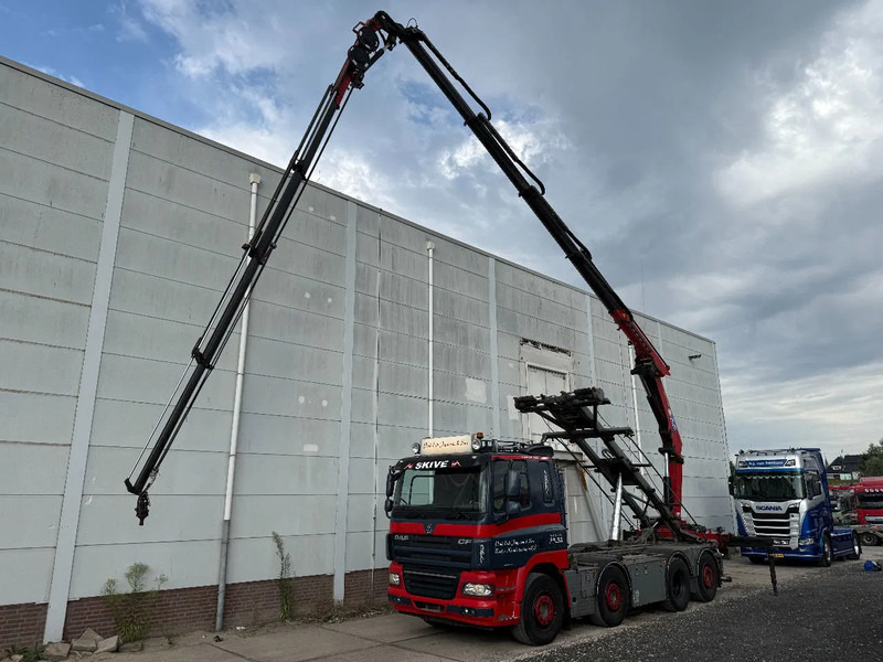 DAF CF 85.460 8X2 + YEAR 2016 HMF CRANE 2620-K4 + FLYJIB + WINCH + REMOTE - Crane truck: picture 2 DAF CF 85.460 8X2 + YEAR 2016 HMF CRANE 2620-K4 + FLYJIB + WINCH + REMOTE - Crane truck: picture 2