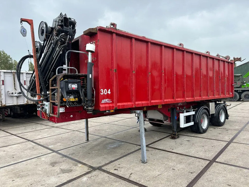 Diversen TIPPER TRAILER WITH HIAB CRANE 099 B-3 HIDUO REMOTE CONTROLE - Tipper semi-trailer: picture 1 Diversen TIPPER TRAILER WITH HIAB CRANE 099 B-3 HIDUO REMOTE CONTROLE - Tipper semi-trailer: picture 1
