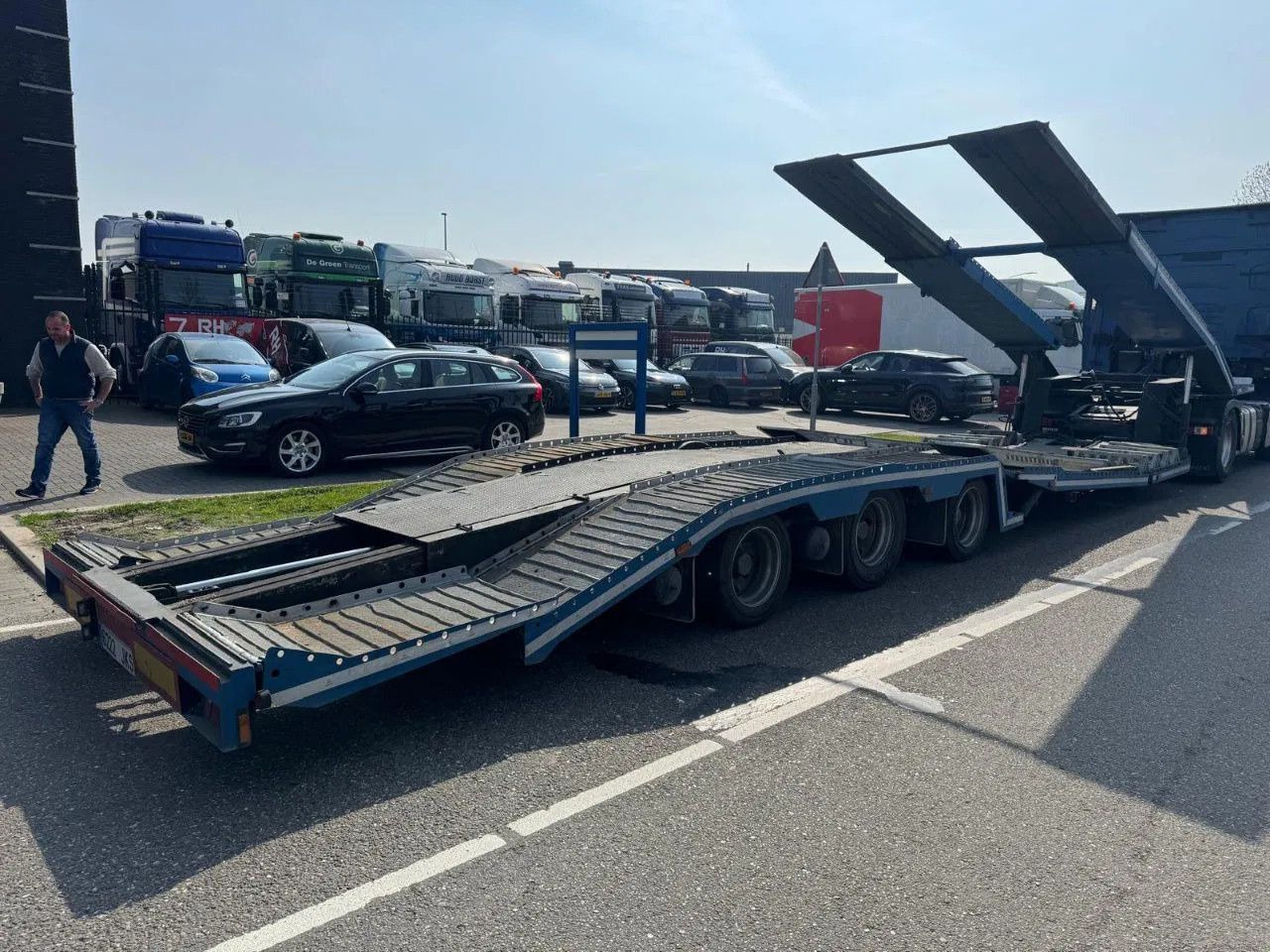 GS Meppel 3 AXLE - TRUCKTRANSPORTER - Autotransporter semi-trailer: picture 2 GS Meppel 3 AXLE - TRUCKTRANSPORTER - Autotransporter semi-trailer: picture 2