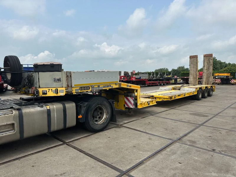 Low loader semi-trailer Goldhofer 3 AS GESTUURD REMOTE CONTROLE 1,2 M EXTENDABLE: picture 12
