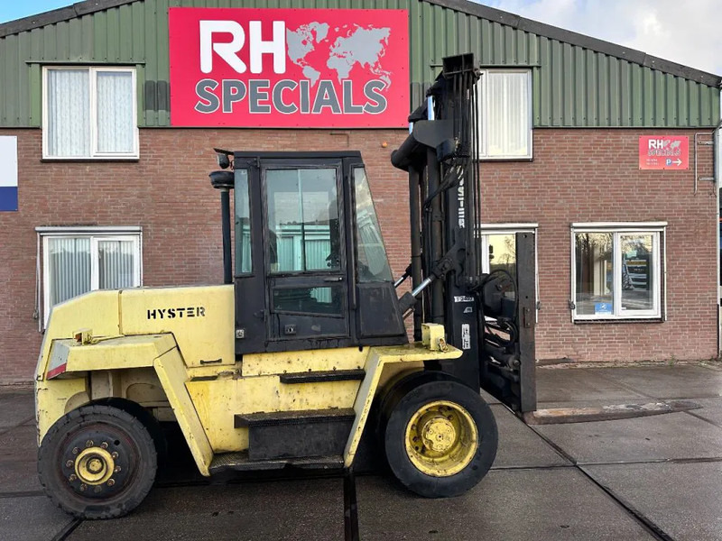 Hyster H8.00XL Hydraulic fork adjustment and side shift. - Forklift: picture 3 Hyster H8.00XL Hydraulic fork adjustment and side shift. - Forklift: picture 3