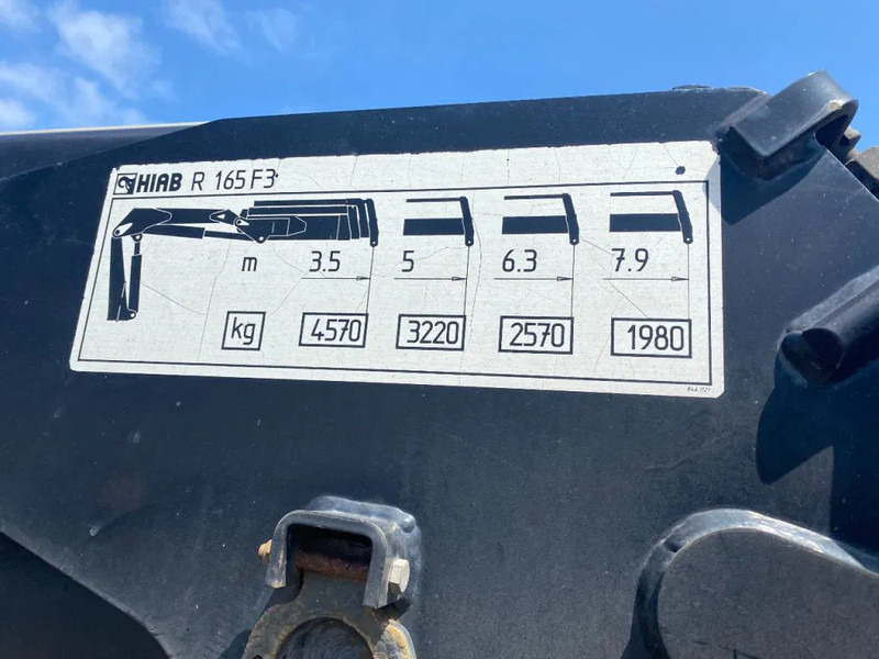 Lecitrailer MET HIAB R165 F3 - Dropside/ Flatbed semi-trailer: picture 5 Lecitrailer MET HIAB R165 F3 - Dropside/ Flatbed semi-trailer: picture 5