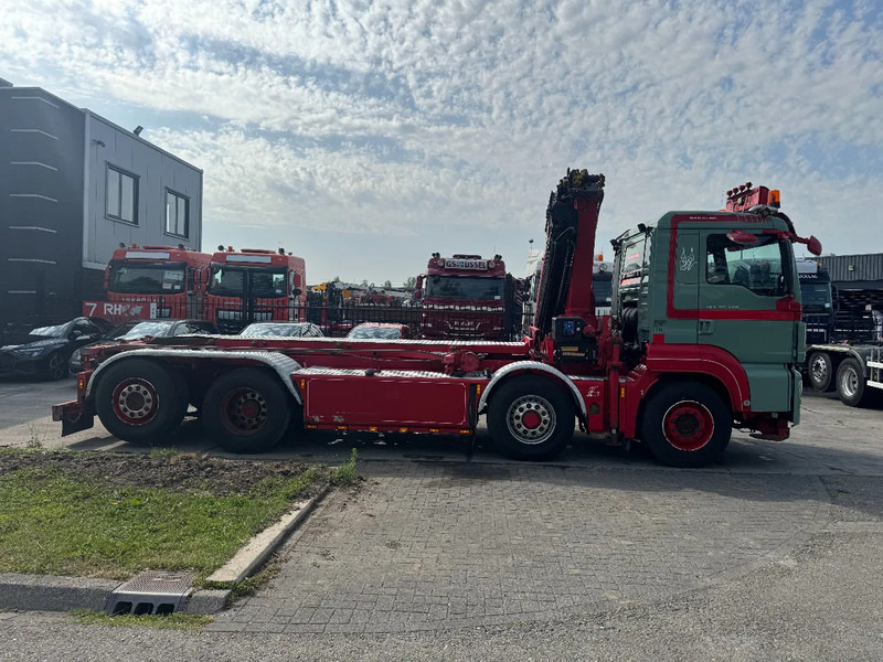Cable system truck, Crane truck MAN TGS 35.480 8X4 HMF 2420 K5 + HMF ABLE + REMOTE CONTROL: picture 19