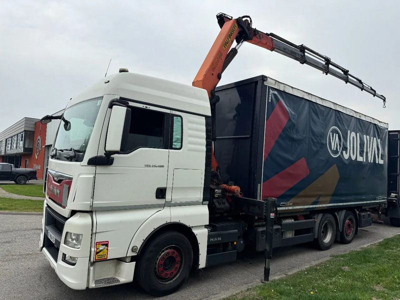 MAN TGX 26.480 6X2 - EURO 6 + PALFINGER PK20002 + REMOTE + LIFTING AXLE - Crane truck: picture 1 MAN TGX 26.480 6X2 - EURO 6 + PALFINGER PK20002 + REMOTE + LIFTING AXLE - Crane truck: picture 1