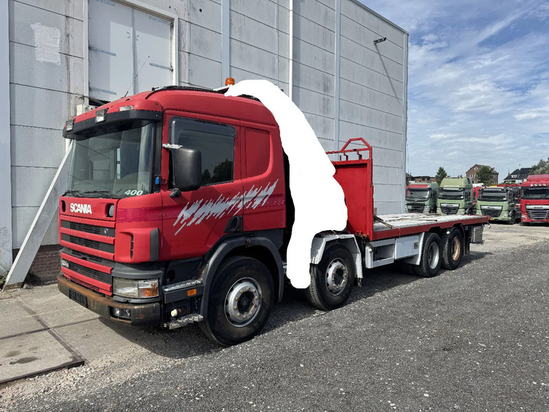 Scania P124-400 8X2 CHASSIS MANUAL GEAR EURO 2 - Dropside/ Flatbed truck, Crane truck: picture 1 Scania P124-400 8X2 CHASSIS MANUAL GEAR EURO 2 - Dropside/ Flatbed truck, Crane truck: picture 1