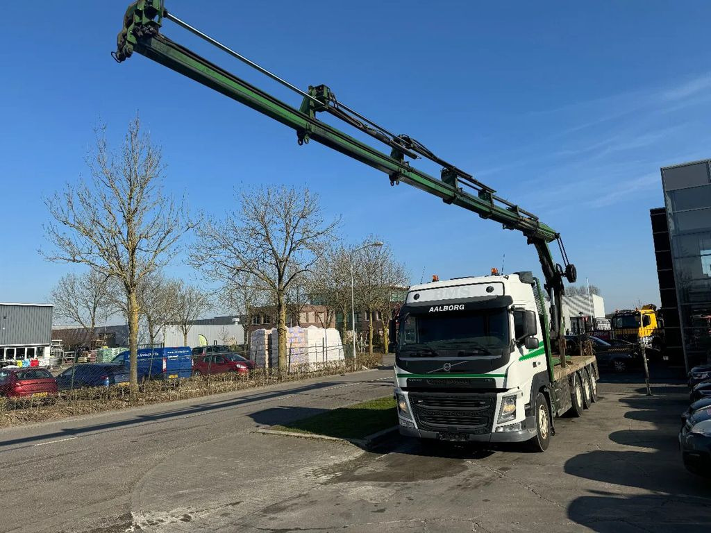 Dropside/ Flatbed truck, Crane truck Volvo FM 500 8X4 HIAB 288 + REMOTE CONTROL 5TH + 6TH F: picture 7