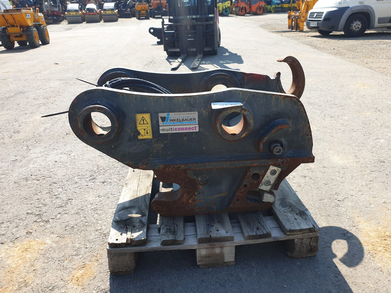Winkelbauer XL - Quick coupler for Mini excavator: picture 2 Winkelbauer XL - Quick coupler for Mini excavator: picture 2