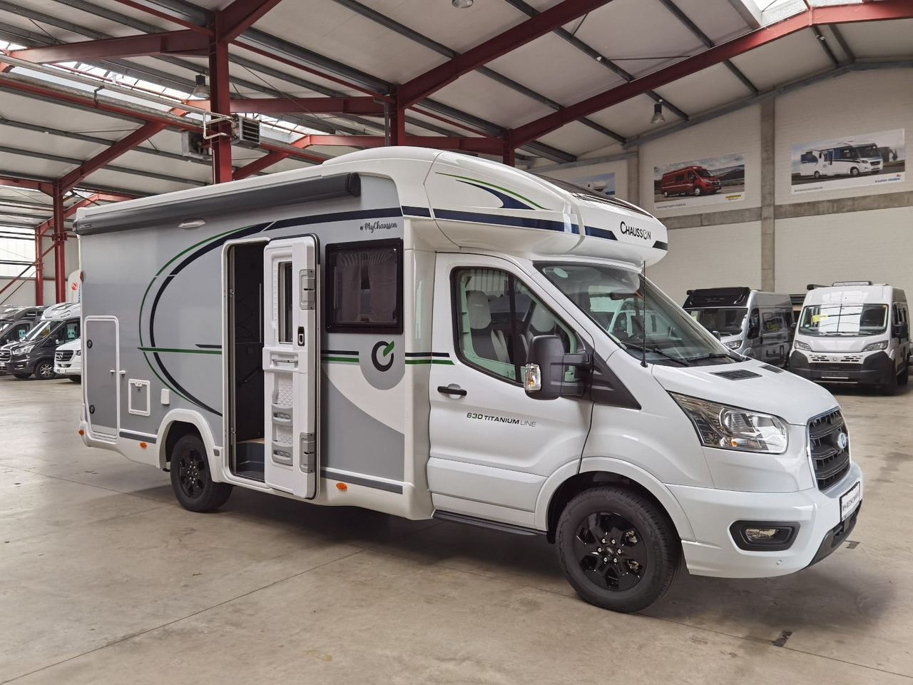 Semi-integrated motorhome Chausson 630 TITANIUM / - 2026 - / EINZEL.- HUBBETTEN: picture 9