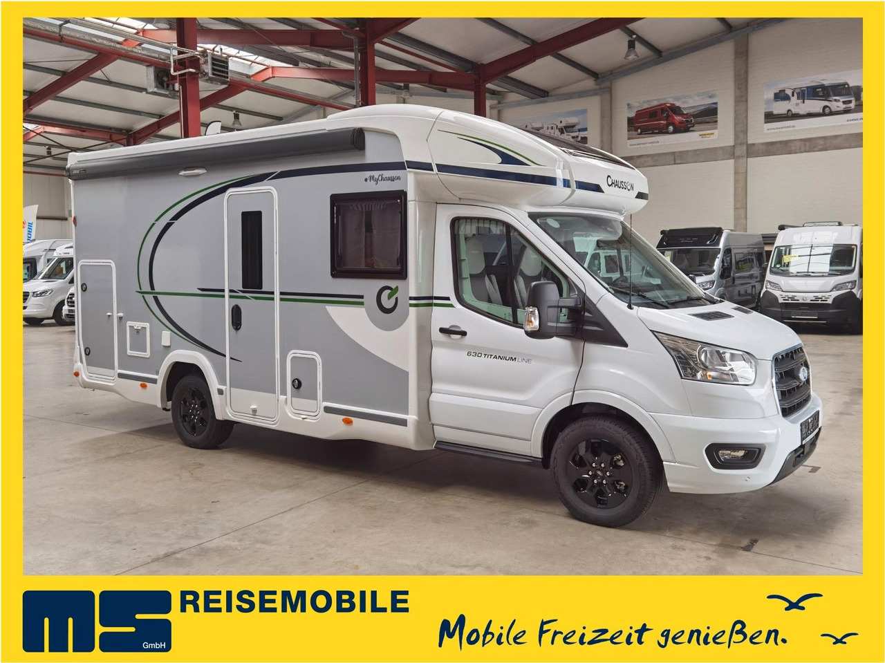 Chausson 630 TITANIUM / - 2026 - / EINZEL. - HUBBETTEN - Semi-integrated motorhome: picture 1 Chausson 630 TITANIUM / - 2026 - / EINZEL. - HUBBETTEN - Semi-integrated motorhome: picture 1