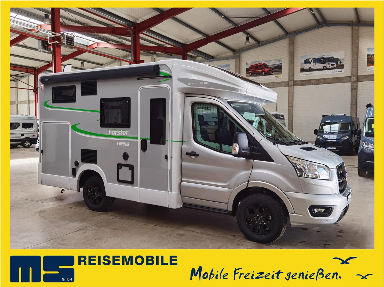 Forster T 599 HBN COUPÈ /-2025-/165PS / SILVER - EDITION - Semi-integrated motorhome: picture 1 Forster T 599 HBN COUPÈ /-2025-/165PS / SILVER - EDITION - Semi-integrated motorhome: picture 1