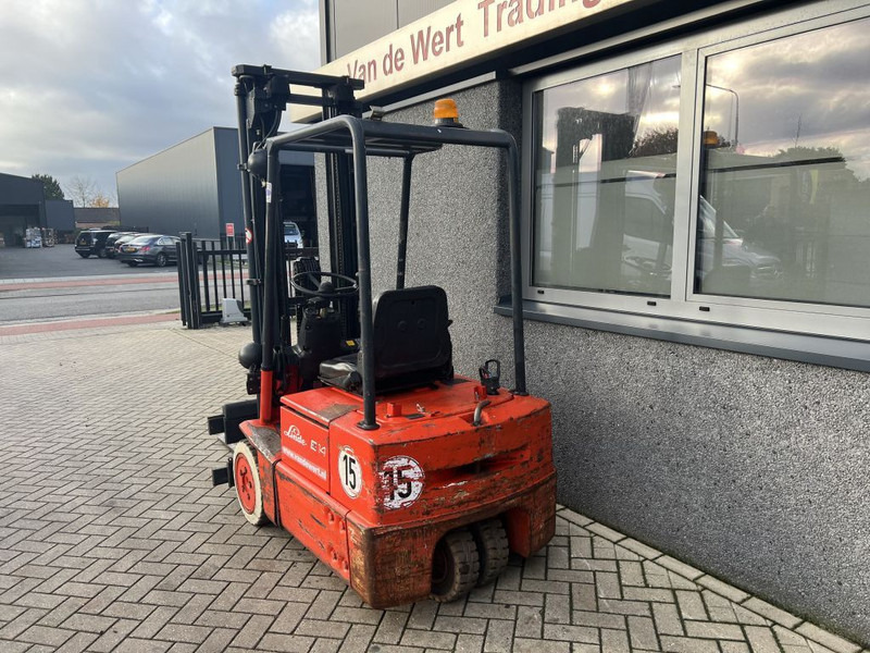 Electric forklift Linde e14 Heftruck Linde E14 Triplo 550 Freelift/Sideshift elektrisch: picture 17