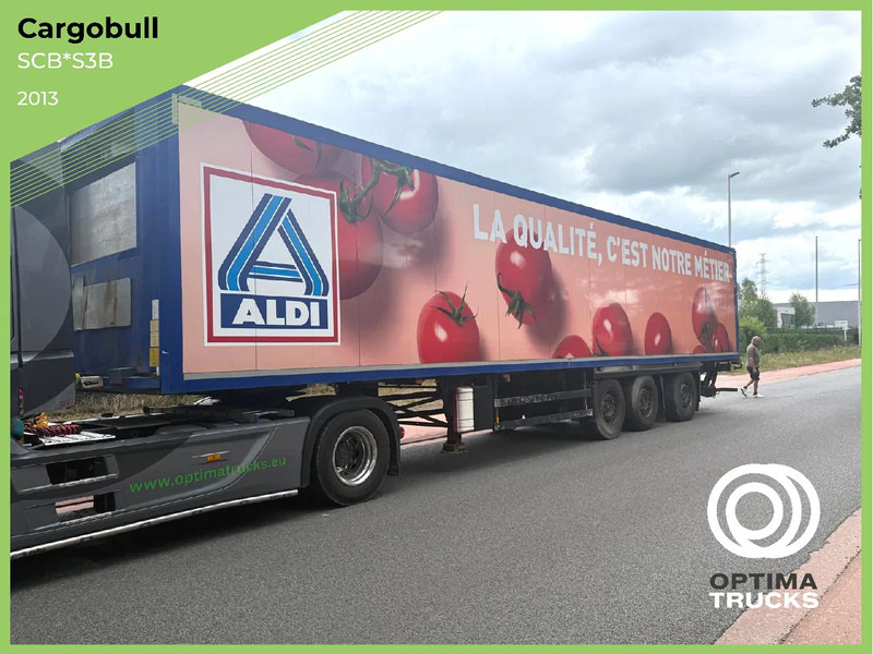 Schmitz Cargobull SCB*S3B / DHOLLANDIA 3000kg / LIFTAS / STUURAS - Closed box semi-trailer: picture 1 Schmitz Cargobull SCB*S3B / DHOLLANDIA 3000kg / LIFTAS / STUURAS - Closed box semi-trailer: picture 1