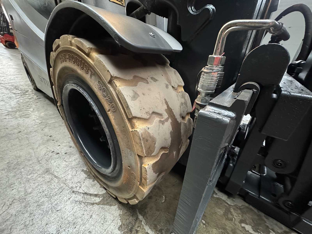 Forklift 10/2025 SERVICE + UVV 11/2026 STILL RX60-50 5.000KG TRIPLEX 538CM 3.+4. VALVE ELECTRIC FORKLIFT 23.342 HOURS: picture 14