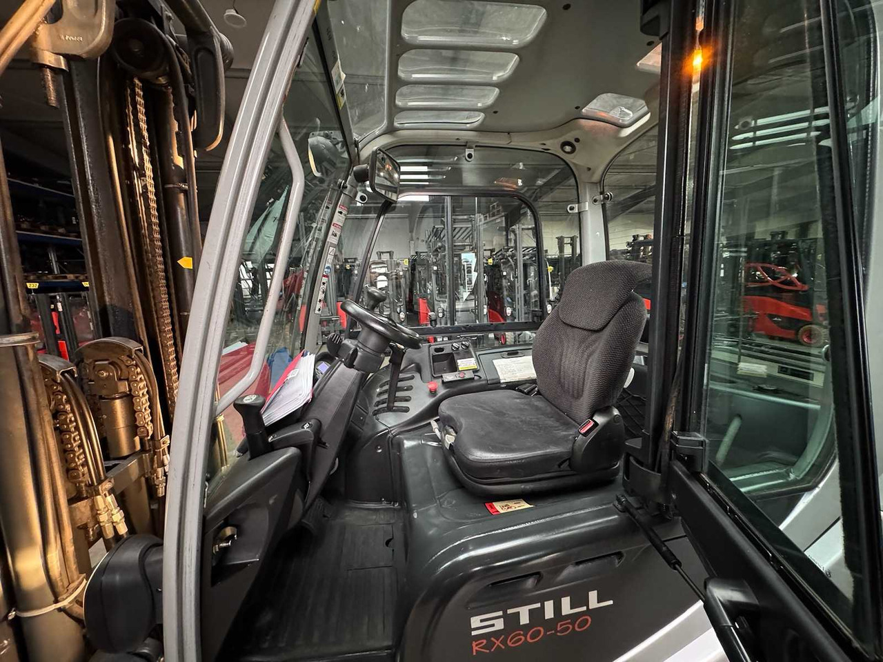 Forklift 10/2025 SERVICE + UVV 11/2026 STILL RX60-50 5.000KG TRIPLEX 538CM 3.+4. VALVE ELECTRIC FORKLIFT 23.342 HOURS: picture 17