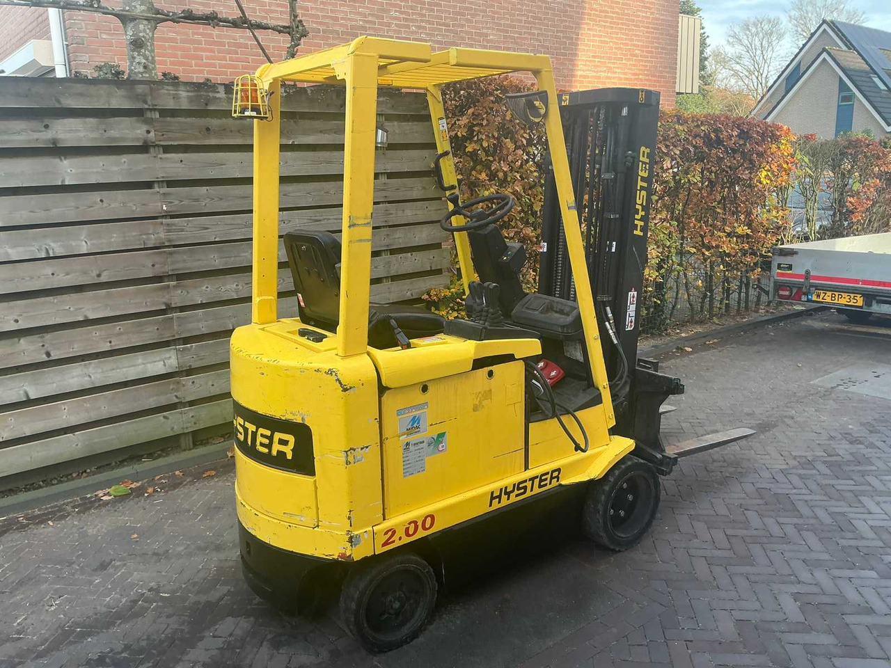 1996 HYSTER E2.00XMS FORKLIFT TRUCK - Forklift: picture 5 1996 HYSTER E2.00XMS FORKLIFT TRUCK - Forklift: picture 5