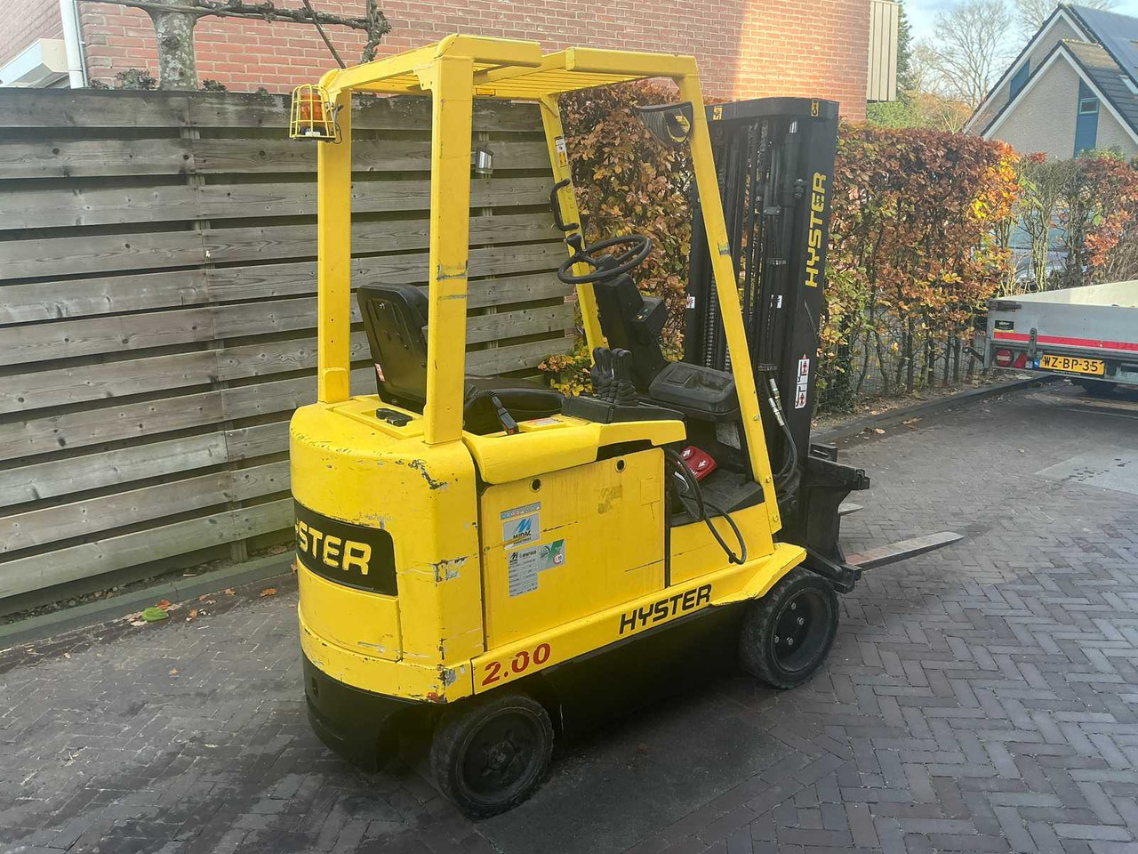 1996 HYSTER E2.00XMS FORKLIFT TRUCK - Forklift: picture 2 1996 HYSTER E2.00XMS FORKLIFT TRUCK - Forklift: picture 2
