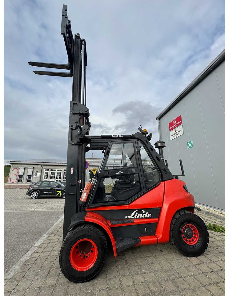 2015 SERVICE 10/2025 LINDE H70D 3RD + 4TH VALVE FORK ADJUSTER DIESEL FORKLIFT 10,706 HOURS - Forklift: picture 3 2015 SERVICE 10/2025 LINDE H70D 3RD + 4TH VALVE FORK ADJUSTER DIESEL FORKLIFT 10,706 HOURS - Forklift: picture 3