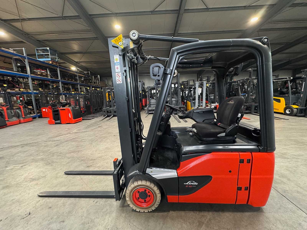 2017 SERVICE+UVV 11/2026 LINDE E16 1,600KG ELECTRIC FORKLIFT 5,866 HOURS - Forklift: picture 2 2017 SERVICE+UVV 11/2026 LINDE E16 1,600KG ELECTRIC FORKLIFT 5,866 HOURS - Forklift: picture 2