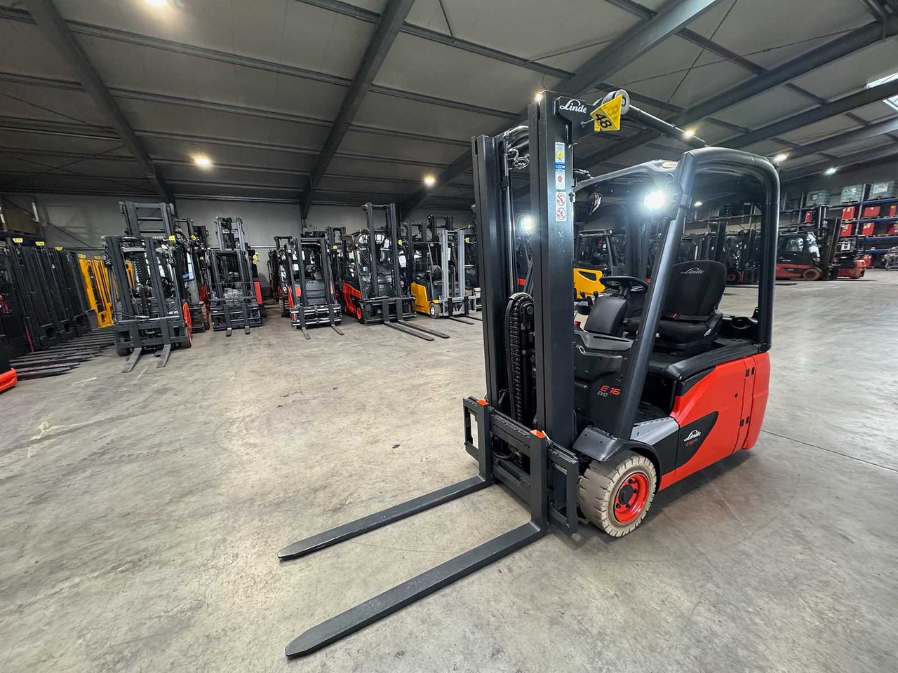 2017 SERVICE+UVV 11/2026 LINDE E16 1,600KG ELECTRIC FORKLIFT 5,866 HOURS - Forklift: picture 3 2017 SERVICE+UVV 11/2026 LINDE E16 1,600KG ELECTRIC FORKLIFT 5,866 HOURS - Forklift: picture 3