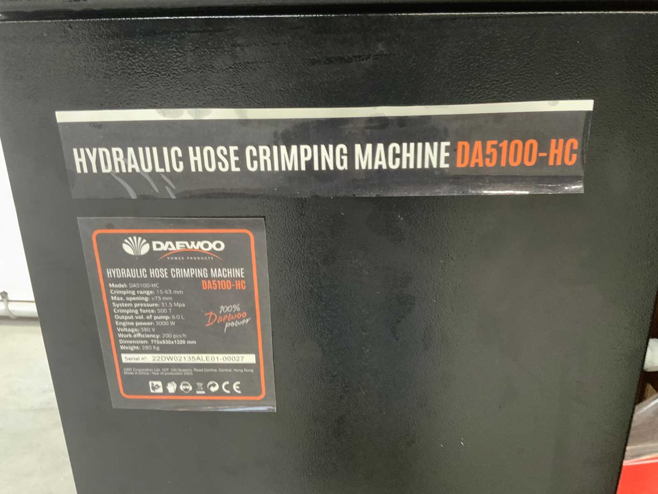 Daewoo DA5100-HC - Irrigation system: picture 5 Daewoo DA5100-HC - Irrigation system: picture 5