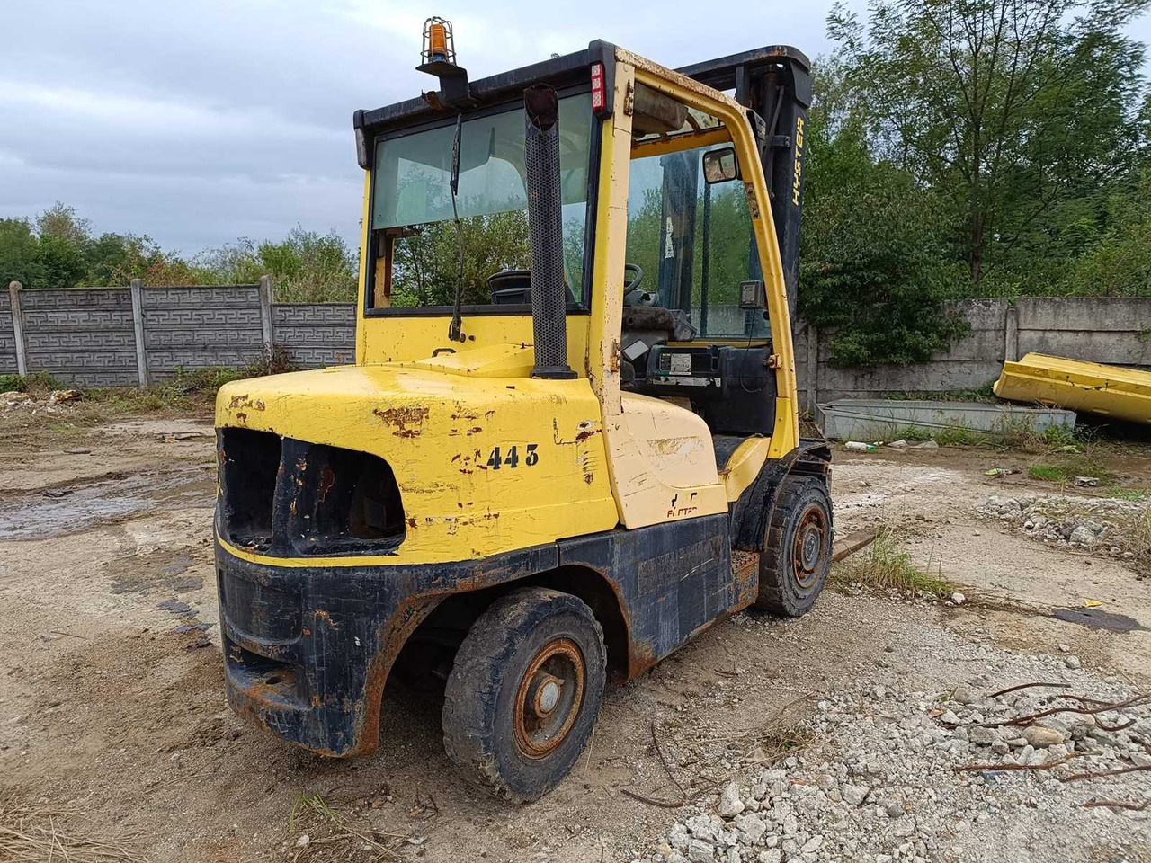 HYSTER - H4.0FT5 - FORKLIFT TRUCKS - 2008 - Forklift: picture 4 HYSTER - H4.0FT5 - FORKLIFT TRUCKS - 2008 - Forklift: picture 4