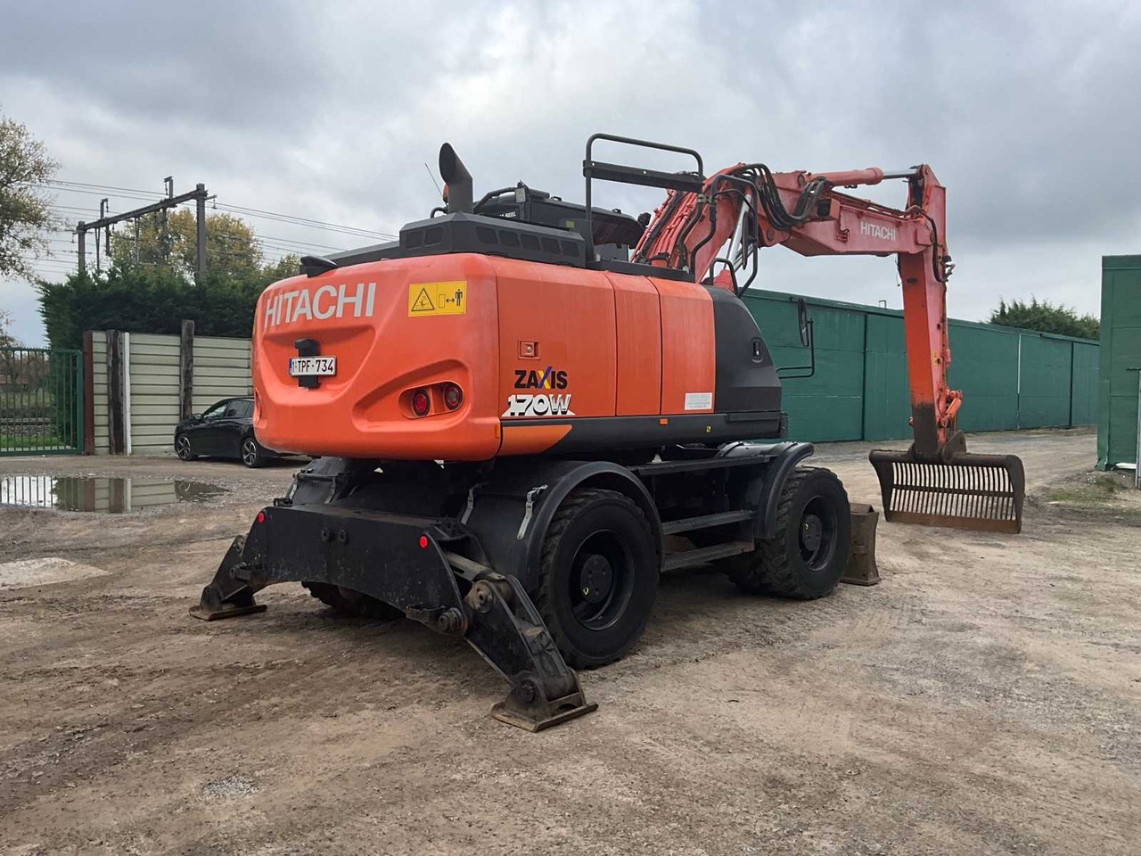 Hitachi ZAXIS 170W-6 - Wheel excavator: picture 5 Hitachi ZAXIS 170W-6 - Wheel excavator: picture 5