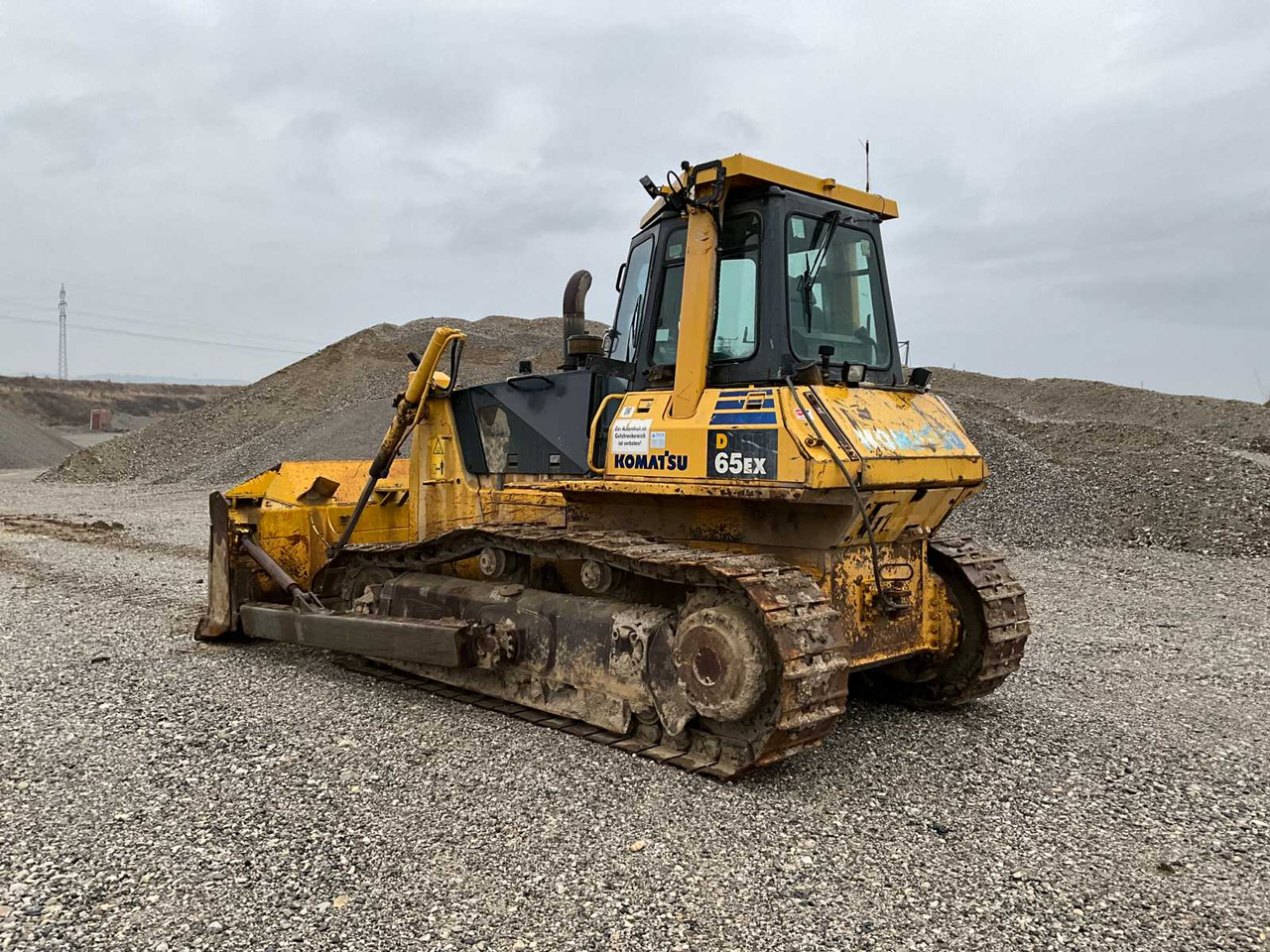 Komatsu D65EX - Bulldozer: picture 3 Komatsu D65EX - Bulldozer: picture 3