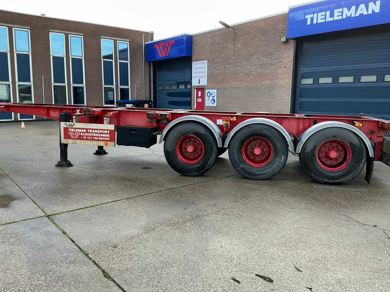 Semi-trailer 2006 LAG O-3-39 CD CONTAINER CHASSIS SEMI-TRAILER: picture 11 Semi-trailer 2006 LAG O-3-39 CD CONTAINER CHASSIS SEMI-TRAILER: picture 11