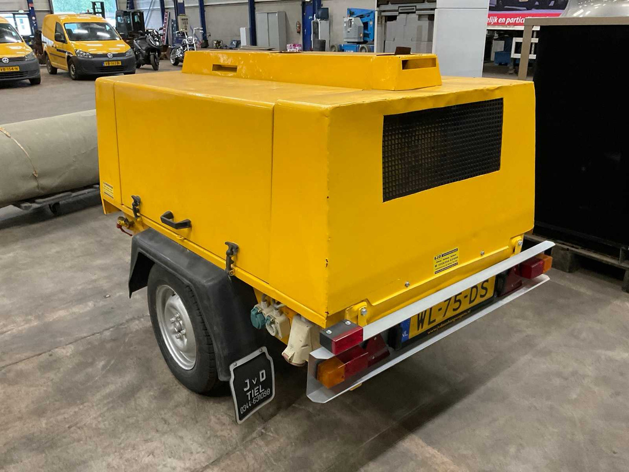 1994 ATLAS COPCO AIR COMPRESSOR / GENERATOR TRAILER - Trailer: picture 4 1994 ATLAS COPCO AIR COMPRESSOR / GENERATOR TRAILER - Trailer: picture 4