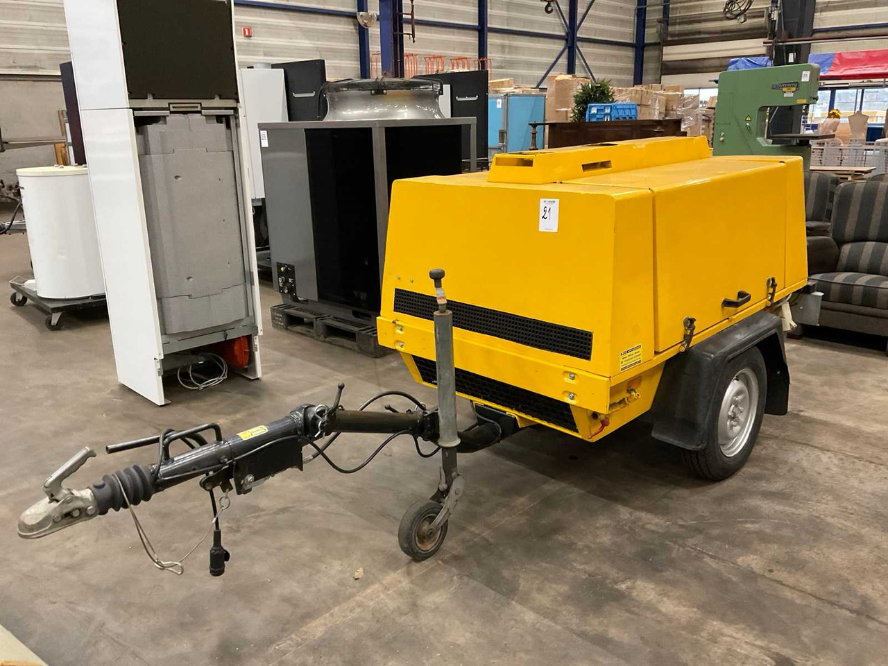 1994 ATLAS COPCO AIR COMPRESSOR / GENERATOR TRAILER - Trailer: picture 1 1994 ATLAS COPCO AIR COMPRESSOR / GENERATOR TRAILER - Trailer: picture 1