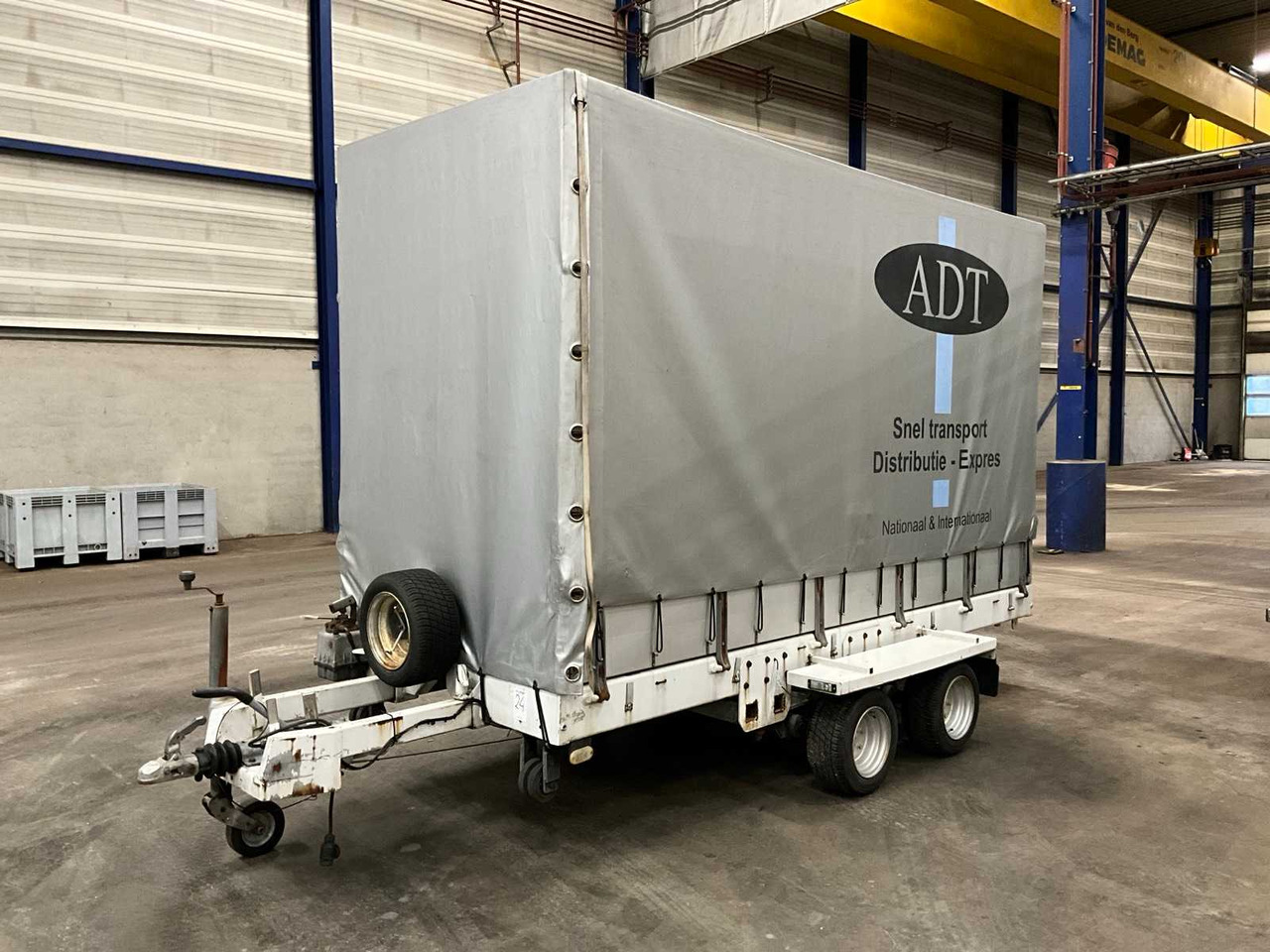 2008 STOCKX A2702 COVERED TRAILER - Trailer: picture 1 2008 STOCKX A2702 COVERED TRAILER - Trailer: picture 1