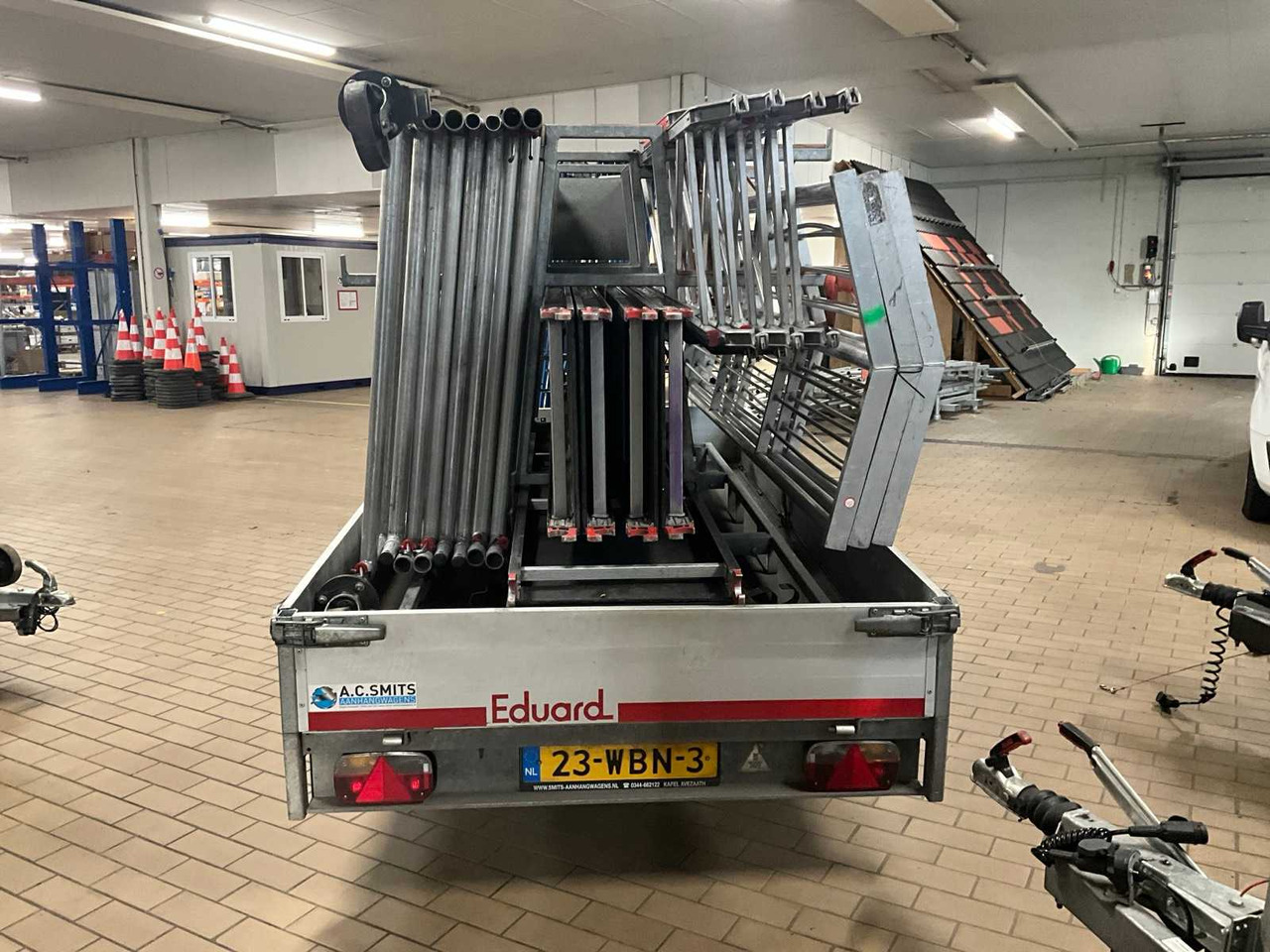 2022 EDUARD P3 SCAFFOLDING TRAILER, 23-WBN-3 - Trailer: picture 5 2022 EDUARD P3 SCAFFOLDING TRAILER, 23-WBN-3 - Trailer: picture 5