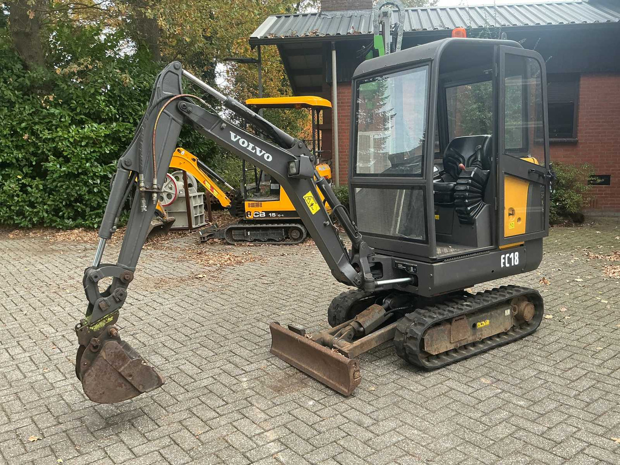 Volvo EC-18D - Mini excavator: picture 1 Volvo EC-18D - Mini excavator: picture 1