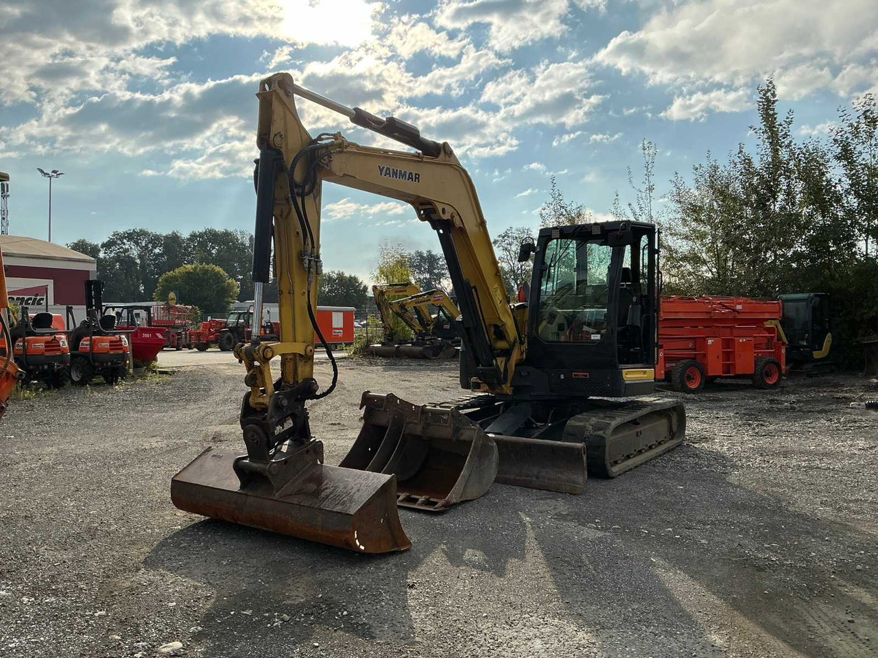 Yanmar VIO80-1A - Crawler excavator: picture 1 Yanmar VIO80-1A - Crawler excavator: picture 1