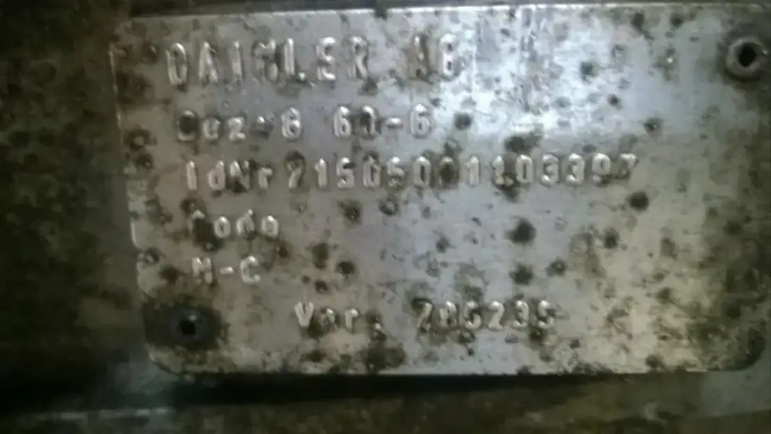 Mercedes-Benz Versnellingsbakbak G6-60 - Gearbox and parts for Truck: picture 3 Mercedes-Benz Versnellingsbakbak G6-60 - Gearbox and parts for Truck: picture 3