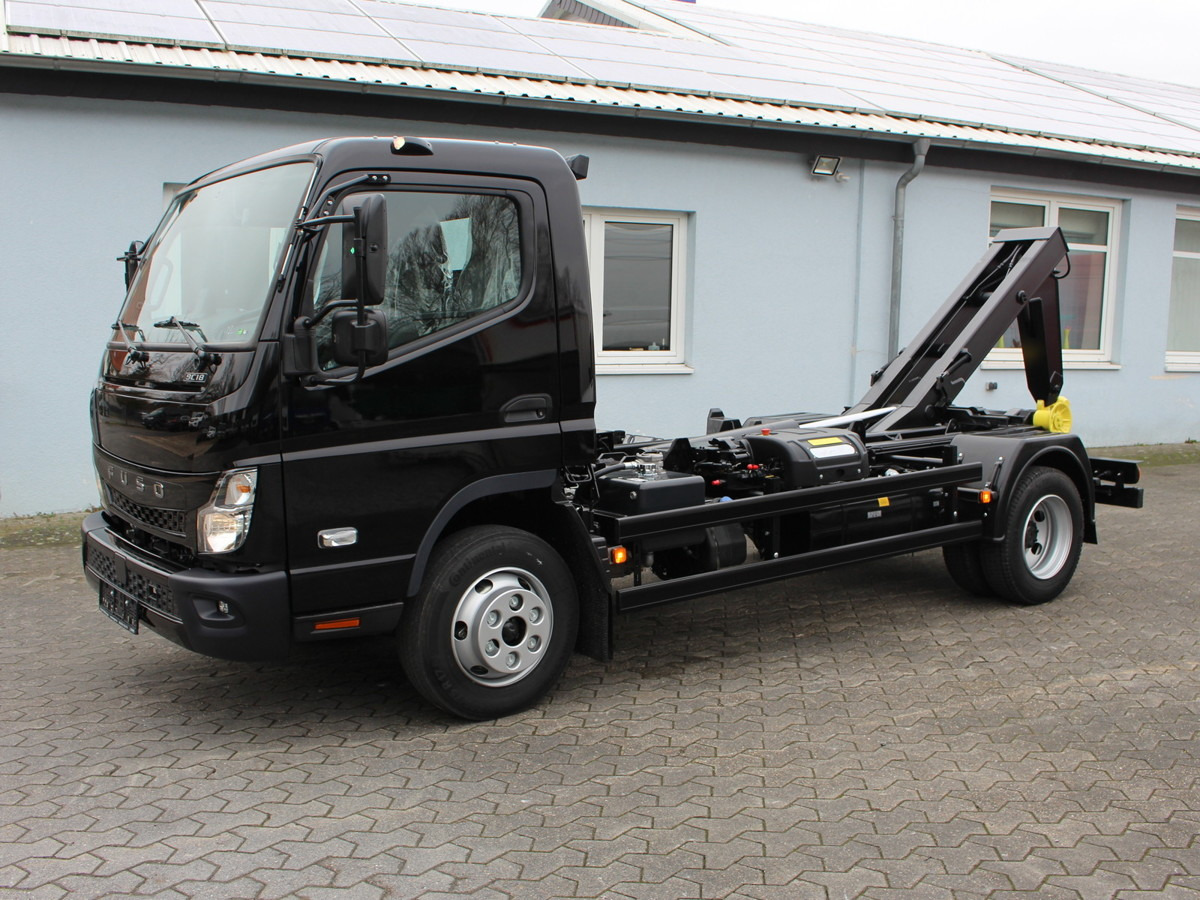 New Hook lift truck, Crane truck FUSO Canter FUSO 9C18 City Abrollkipper Krokbil Color: picture 13