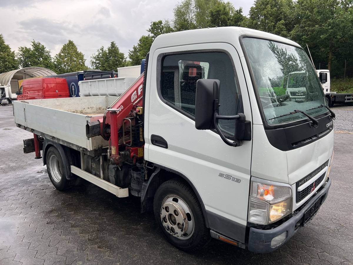 Hook lift truck, Crane truck MITSUBISHI Canter 5S13 m. Ladekran Ferrari 530 3xhydr1xmech: picture 10