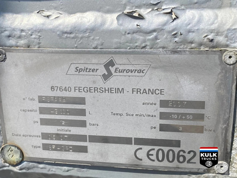 Tank trailer SPITZER CEMENT: picture 8