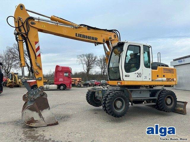 Liebherr A 904 C Litronic/SW System SW48/Klima/Kamera - Wheel excavator: picture 1 Liebherr A 904 C Litronic/SW System SW48/Klima/Kamera - Wheel excavator: picture 1