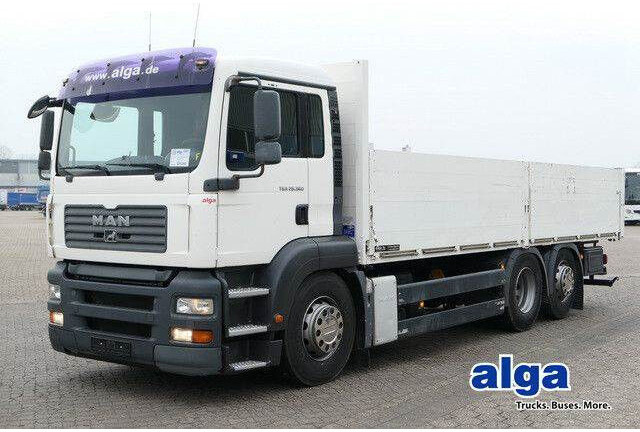MAN 26.360 TGA LL 6x2, Vollluft, Klima, 3. Sitz, AHK - Dropside/ Flatbed truck: picture 1 MAN 26.360 TGA LL 6x2, Vollluft, Klima, 3. Sitz, AHK - Dropside/ Flatbed truck: picture 1
