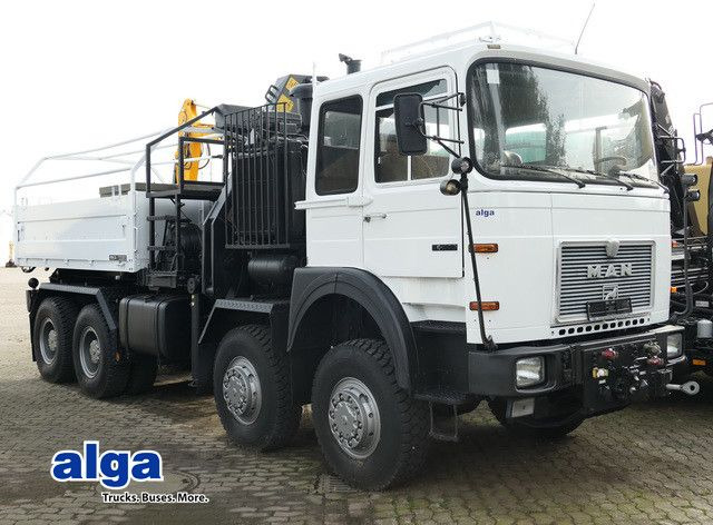 MAN 34.440 8x8, Allrad, Kran, 2x Seilwinde, 2x AHK - Tow truck: picture 1 MAN 34.440 8x8, Allrad, Kran, 2x Seilwinde, 2x AHK - Tow truck: picture 1