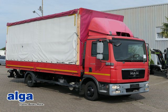 MAN TGL 8.180/LBW/Schiebeverdeck/Automatik - Curtain side van: picture 1 MAN TGL 8.180/LBW/Schiebeverdeck/Automatik - Curtain side van: picture 1