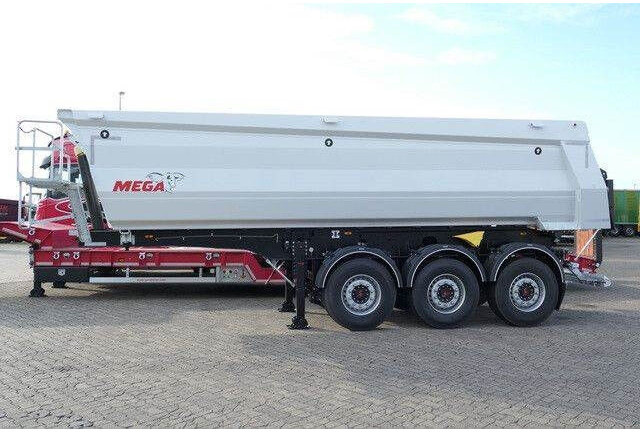 Mega MNW, Stahl, 25m³, Luft-Lift, anliegende Klappe - Tipper semi-trailer: picture 3 Mega MNW, Stahl, 25m³, Luft-Lift, anliegende Klappe - Tipper semi-trailer: picture 3