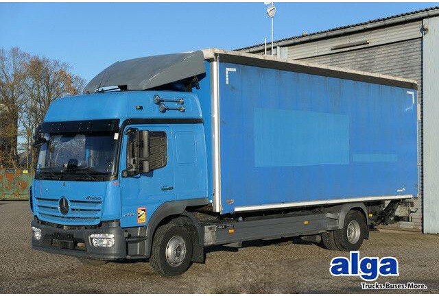 Mercedes-Benz 1330 Atego 4x2, Schlafliege, LBW, AHK, Klima - Curtainsider truck: picture 1 Mercedes-Benz 1330 Atego 4x2, Schlafliege, LBW, AHK, Klima - Curtainsider truck: picture 1