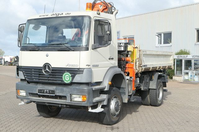 Mercedes-Benz 1828 Atego 4x4, Atlas AK 105.1, Funk, Hydr., AHK - Tipper, Crane truck: picture 4 Mercedes-Benz 1828 Atego 4x4, Atlas AK 105.1, Funk, Hydr., AHK - Tipper, Crane truck: picture 4